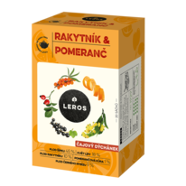 Rakytník a pomeranč čaj porcovaný 40g Leros